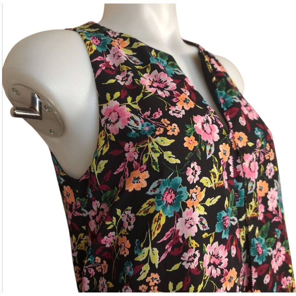 Banana Republic Women's Midi-Dress Multicolor S Lined Sleeveless Pullover - Picture 4 of 9
